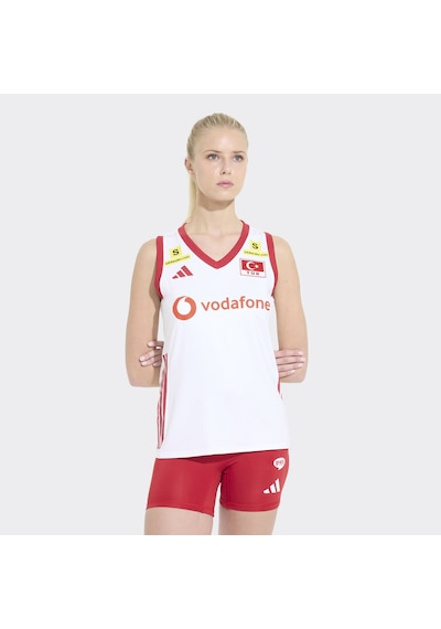 Adidas Türkiye Voleybol Milli Takımı Kadın Voleybol Beyaz Forma Km7475