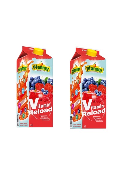 Pfanner Vitamin Reload 2 Lt Meyve Suyu X2