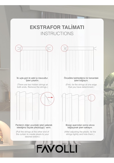 Kadife Dokulu Ada Çayı Ada Fon Perde Ekstrafor Büzgülü Dream Series Ada Çayı