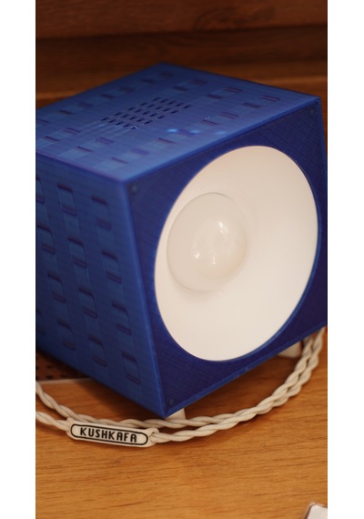 2000's Blue - Retro Endüstriyel Ambiyans Aydınlatma Özel Tasarım Dekoratif Işık Lacivert
