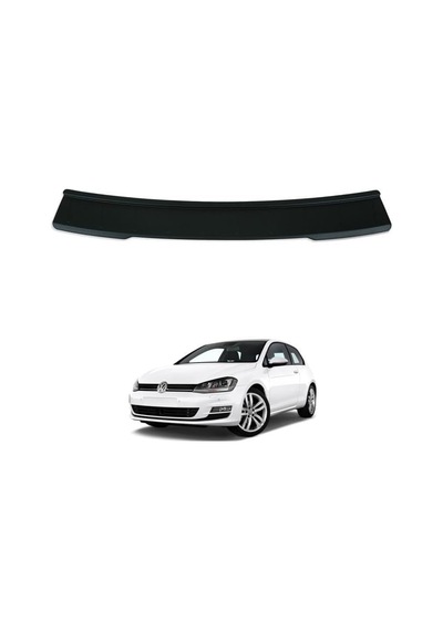 Ferrous Autoaccessories Volkswagen Golf 7 İle Uyumlu Arka Tampon Üstü Koruyucu 2013 2021