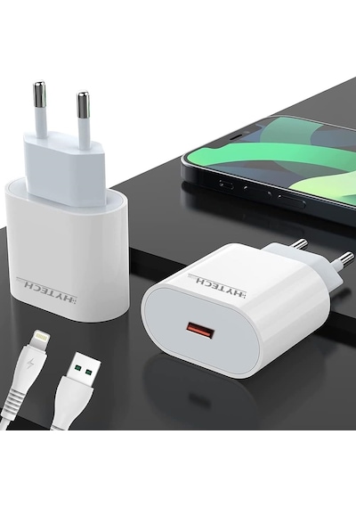 Hytech Hy-xc34l Hızlı Şarj Cihazı 3,4a Lightning Apple Uyumlu iPhone Şarj Alet