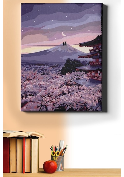 Webstyle Sayılarla Boyama Seti Kasnaklı Teldeki Kediler 50 X 65 Cm