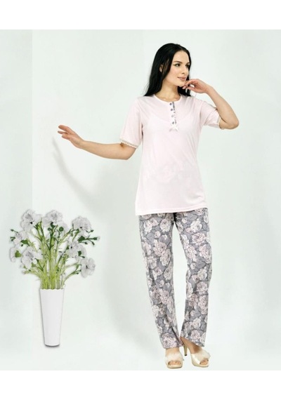 Hf Club 3101 Kadın Kısa Kol Pijama Takımı