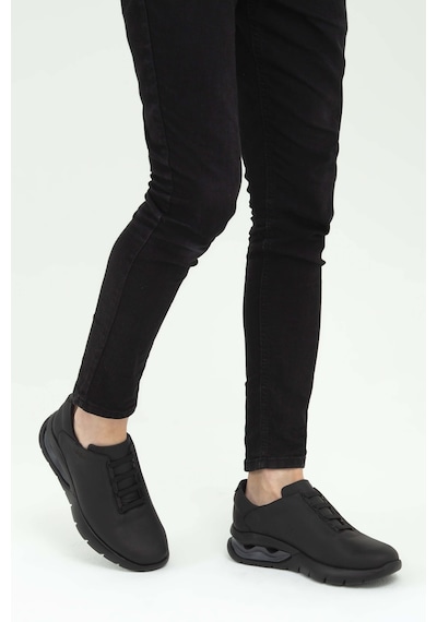 Callaghan Erkek Hakiki Deri Siyah Sneakers & Spor Ayakkabı 618 45414 Erk Ayk Sk22/23 Negro Siyah