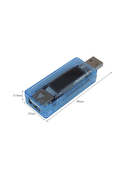 Keweisi Usb Voltmetre Ampermetre Usb Şarj Kapasitesi Test Cihazı N11.2755