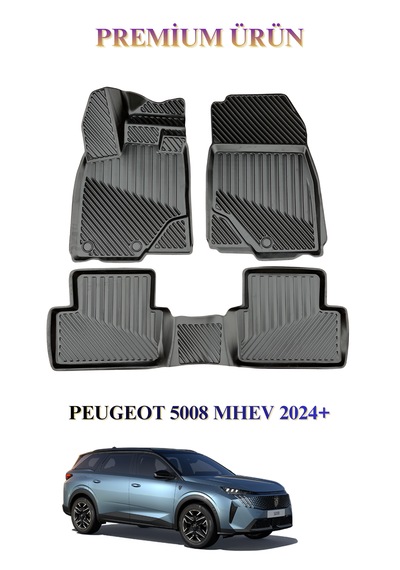 Peugeot 5008 Mhev Uyumlu 3d Oto Paspas Premium
