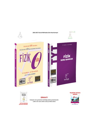 Karekök Tyt Fizik Konu Anlatımlı Soru Bankası 2 Kitap Seti