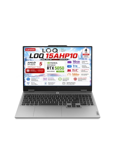 Lenovo Loq 15AHP10 83JG009TTR R5-220 16 GB 1 TB SSD RTX 5050 15.6" Free Dos Dizüstü Bilgisayar