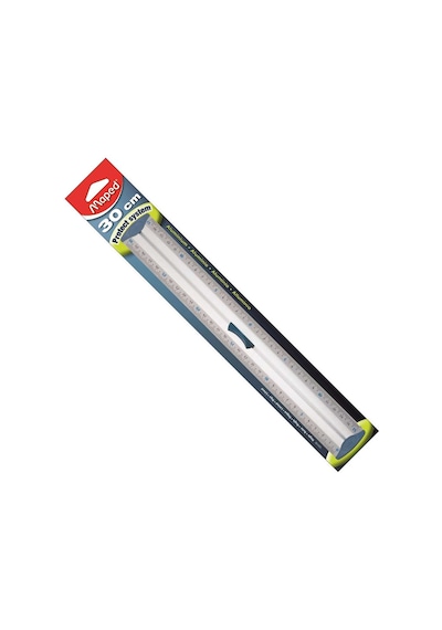 Maped 120130 Cetvel Aluminyum Desimetre 30 CM Metal