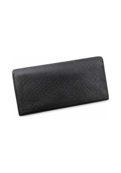 Alphaclub Bag Kadın Hakiki Deri Siyah Renk Kartlıklı Çok Bölmeli Uzun Cüzdan