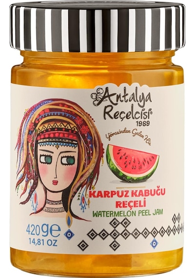 Antalya Reçelcisi Karpuz Kabuğu Reçeli 420g Yörük Seri