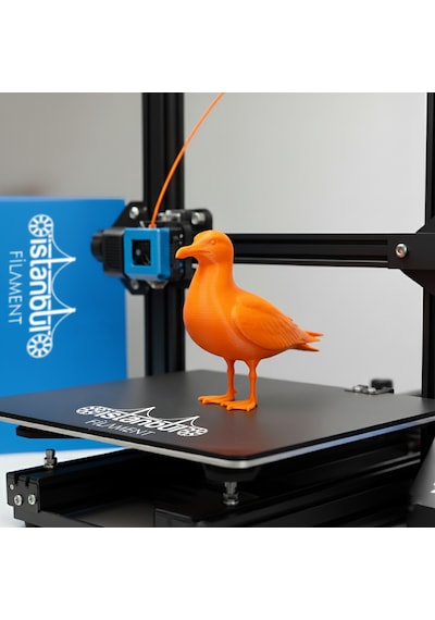 İstanbul Filament 3d Baskı Pla Filament Turuncu 1 Kg Ø 1,75mm 0,05 Mm Bambu Lab Uyumludur 1.75mm