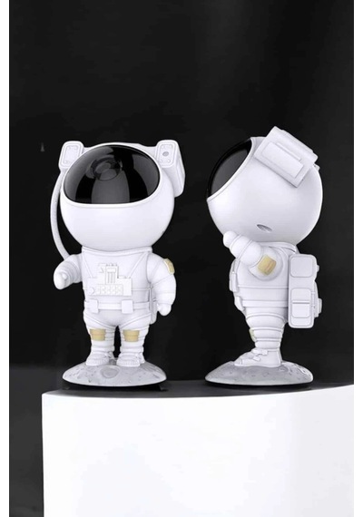 Hubrendy Tekno Astronot Görünümlü Projeksiyon Speaker Taşınabilir