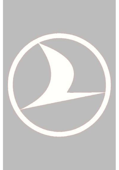 Miyrem Oto Aksesuar-thy Logo Sticker -beyaz 8.5x 8.5 Cm 8 X 8 Cm