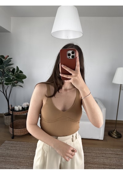 Askılı Atlet Camel Camel