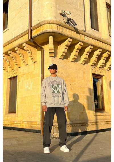 Flaw Basic Kar Yıkama Baggy Jean Siyah Siyah