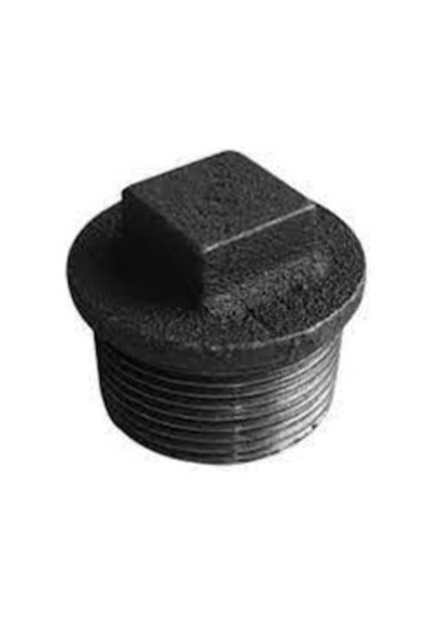Fitings - Körtapa Siyah 1 1/2"
