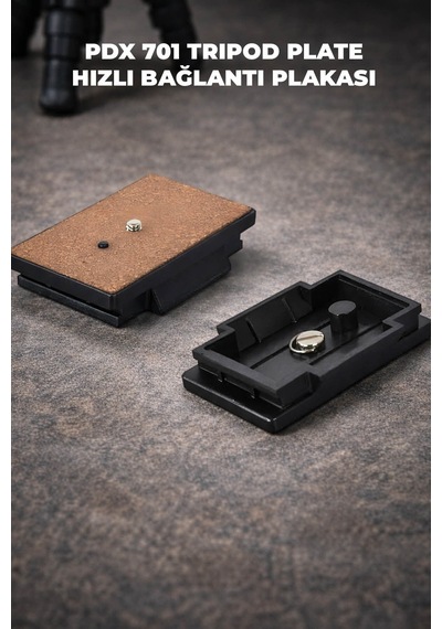 Pdx 701 Tripod Plate Hızlı Bağlantı Plakası Tripod Uyumlu
