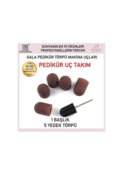 Tnl Pedikür Takım 1 Ana Uç 5 Törpü Uç