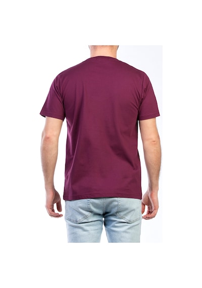 Vigoss Erkek Battal O Yaka Basıc T-shırt B3124-03370 - Mürdüm