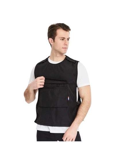 Nano Absolute Gentelman's Kuaför Atak Yeleği M-222 Siyah