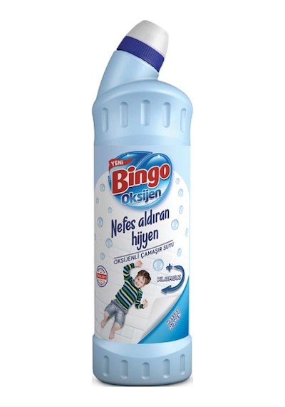 Bingo Oksijen Hassas Hijyen Klorsuz Çamaşır Suyu 750 ML