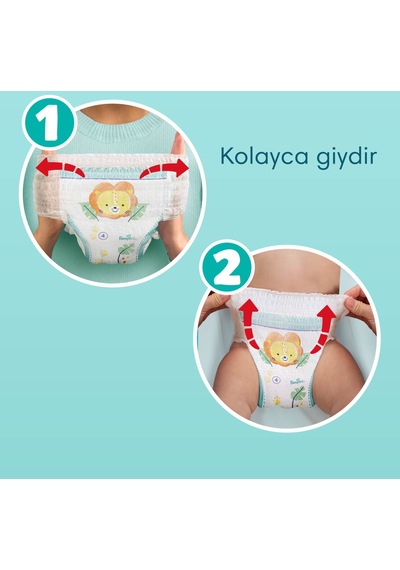 Prima Pampers Külot Bebek Bezi 7 Beden 2Xlarge Ekonomik Fırsat Paketi 104 Adet 2'li