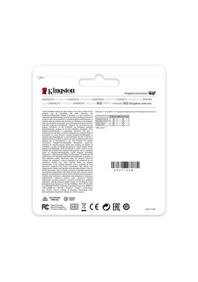 Datatraveler 70 128gb Type-c Usb Flash Bellek Dt70/128gb Usb C Bellek