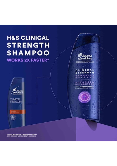 Head & Shoulders Clinical Kepek Savunma ve Yağ Kontrol Şampuan 400 ML
