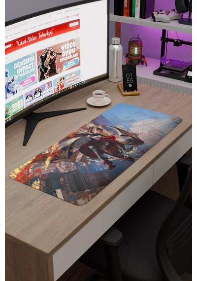 Chiori Genshin Impact Anime Gacha V5 - 70x30 Xl Gaming Mouse Pad Fare Altlığı