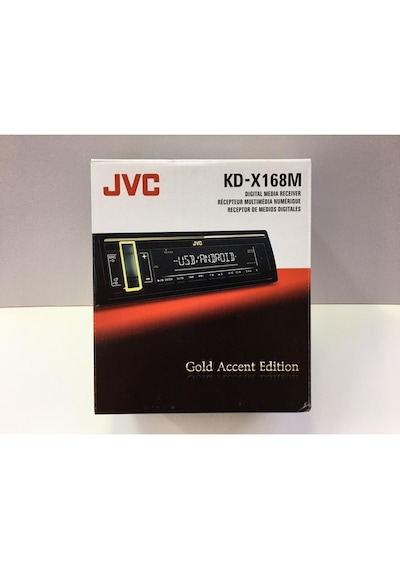 Jvc Kd-x168m-usb-mp3-aux-3 Anfi Çıkışlı-renk Değiştiren Tuşlar-profesyonel Oto Teyp