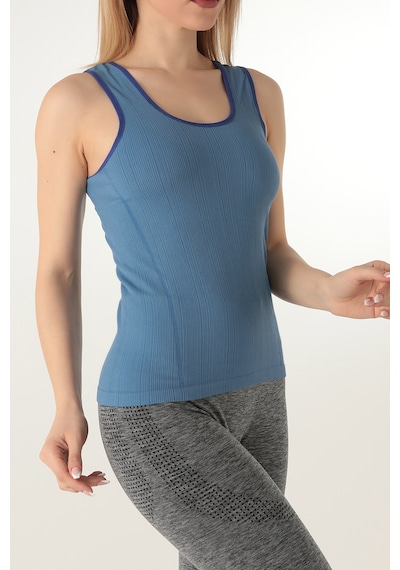 Gigotto Kadın Seamless Fitilli Atlet 001