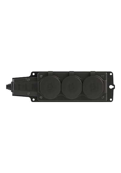 Nead Kauçuk Üçlü Grup Priz 16a 220-250v 3'lü Darbe Korumalı Priz 2p+n Fişli Yerli Üretim Şantiye Ofis Dış Mekan Uyumlu Priz - 4103