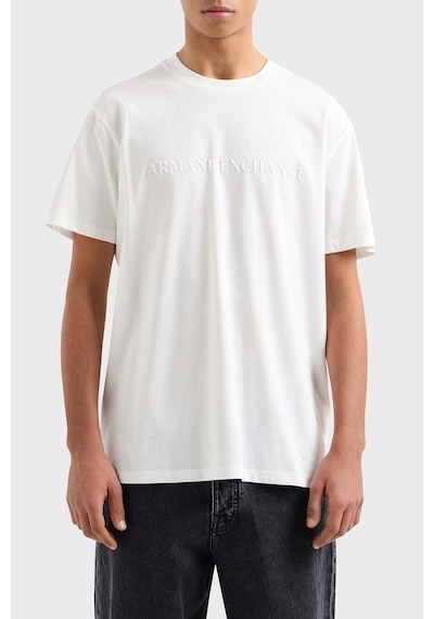 Armani Exchange Erkek T Shirt Xm002467 Af10356 U0009 Beyaz Beyaz