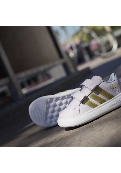 Adidas Frozen Elsa Grand Court 3.0 Çocuk Pembe Sneaker Ayakkabı Jq4356 Pembe