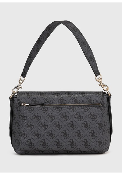 Guess Brenton Eco Kadın Omuz Çantası Hwebg839019 Siyah