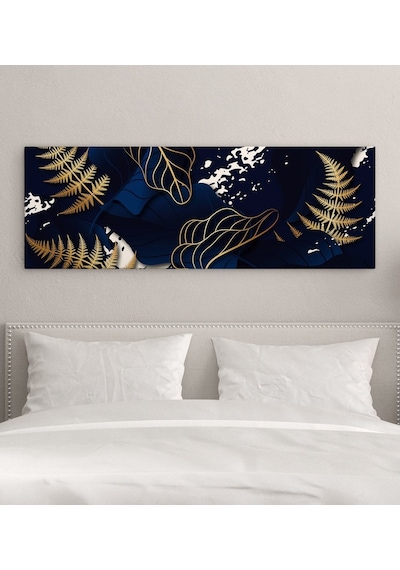 Bk Gift Yatak Odası Konseptli Panorama Kanvas Tablo 100X35Cm-19