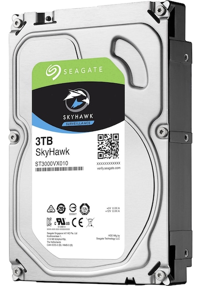 Seagate SkyHawk ST3000VX010 3 TB 3.5" 5900 RPM 64 MB SATA 3 PC HDD