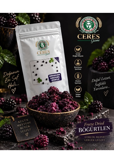 Dondurularak Kurutulmuş Böğürtlen 20 G