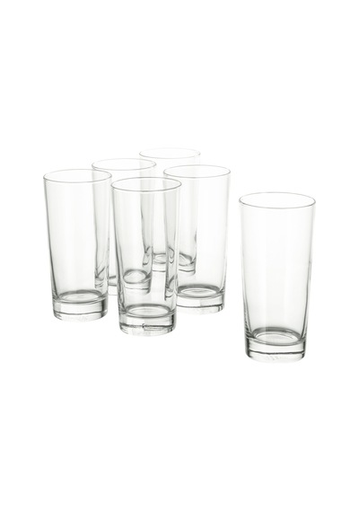 Ikea Godıs 6'lı Meşrubat Bardağı 400 Ml Şeffaf
