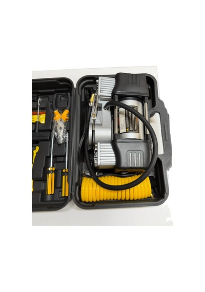 Kompresör Hava Çıft Sılındırlı Mını Plastık Çantalı