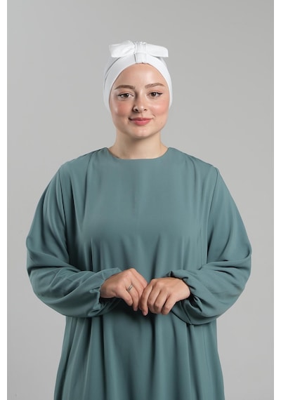 Hürrem Bone Krem Pratik Hazır Geçmeli Fiyonklu Bone Sandy Çift Taraflı Çapraz 3007b 40 Krem Hürrem Bone Krem Pratik Hazır Geçmeli Fiyonklu Bone Sandy Çift Taraflı Çapraz 3007b 40 Krem