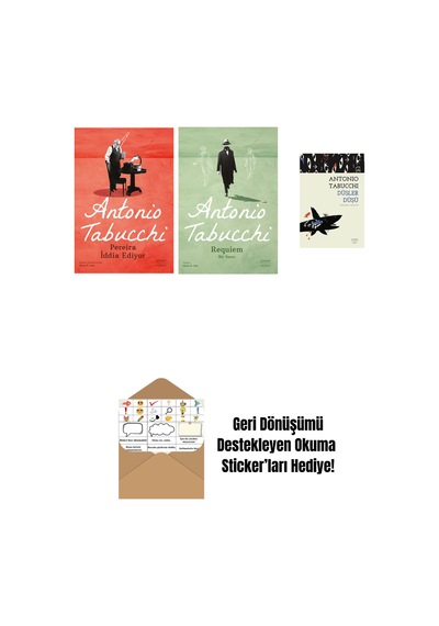Pereira İddia Ediyor + Requiem + Düşler Düşü + Okuma Sticker'ları