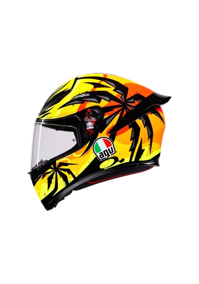 Agv K1s Tropicrush Kapalı Kask Sarı-siyah