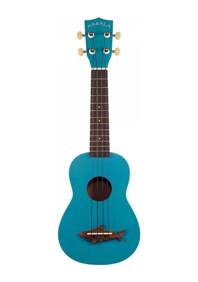 Kala Makala Shark Soprano  Ukulele Mavi