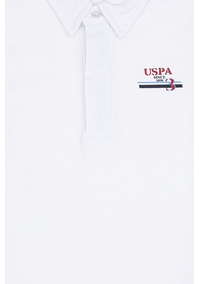 U.S. Polo Assn. Erkek Çocuk Tişört 50325175-vr033 Beyaz