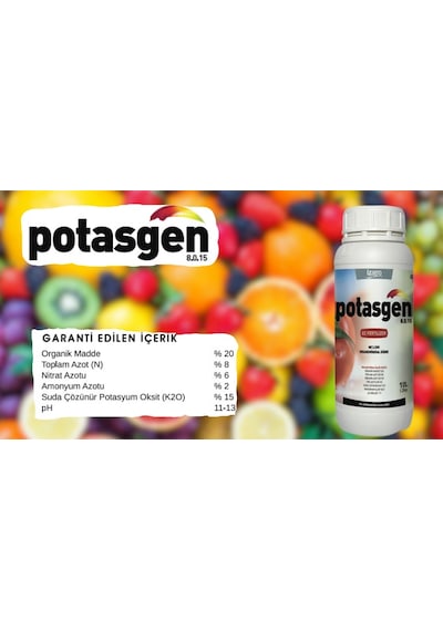 Potasgen (Meyve Büyütücü) 1 Litre