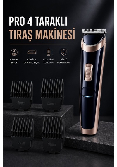 Paslanmaz Çelik Lı Hassas Çelik Lı Tıraş Makinesi - Hs08379706-7563 Renkli