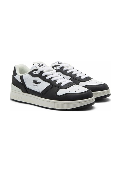 Lacoste T-clip Set Leather Mens Sneaker Hakiki Deri Erkek Günlük Spor Ayakkabı Siyah Beyaz SİYAH-BEYAZ Lacoste T-clip Set Leather Mens Sneaker Hakiki Deri Erkek Günlük Spor Ayakkabı Siyah Beyaz SİYAH-BEYAZ